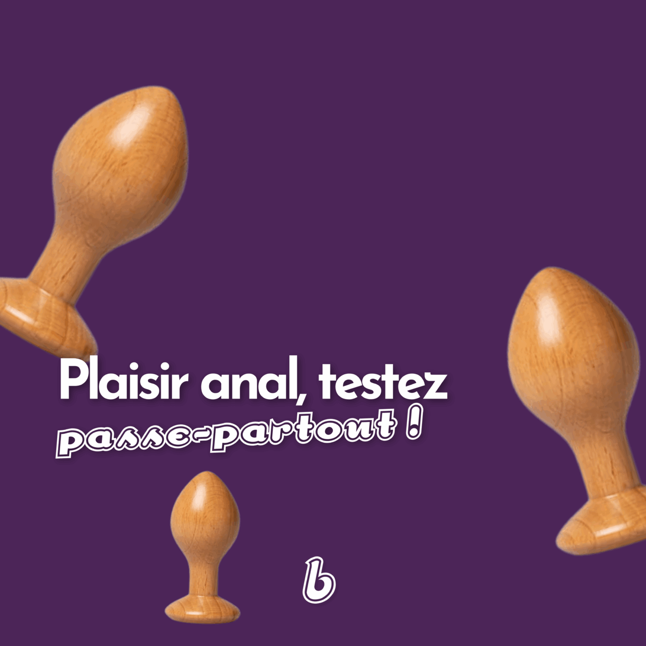 bobtoys le sextoy en bois articles sodomie comment faire guide plaisir anal bobtoys